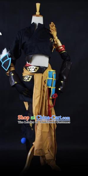Traditional Chinese Ancient Cosplay Swordsman Clothing for Women