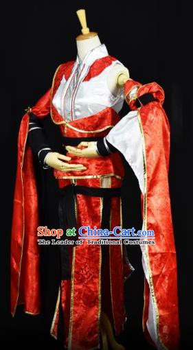 Ancient Chinese Costume hanfu Chinese Wedding Dress traditional china Cosplay princess Clothing