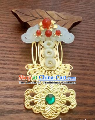 Traditional Handmade Chinese Classical Wedding Hair Accessories Ancient Queen Hairpins Hair Combs for Women