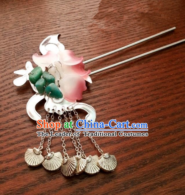 Traditional Handmade Chinese Classical Hair Accessories Ancient Princess Hairpins for Women