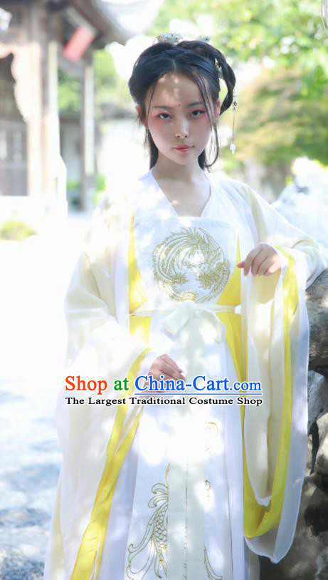 Chinese Ancient Imperial Consort Hanfu Dress Tang Dynasty Palace Lady Historical Costumes for Women