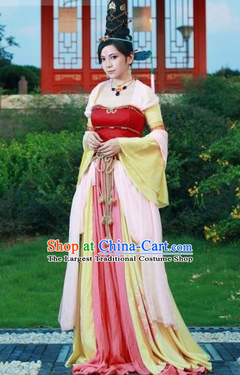 Top Grade Cosplay Peri Costumes Chinese Ancient Princess Dress for Women