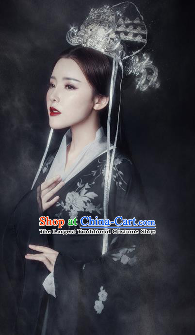 Chinese Ancient Palace Lady Hanfu Han Dynasty Imperial Concubine Queen Embroidered Historical Costumes