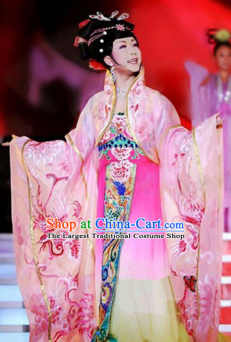 Chinese Ancient Tang Dynasty Imperial Consort Yang Embroidered Costumes for Women