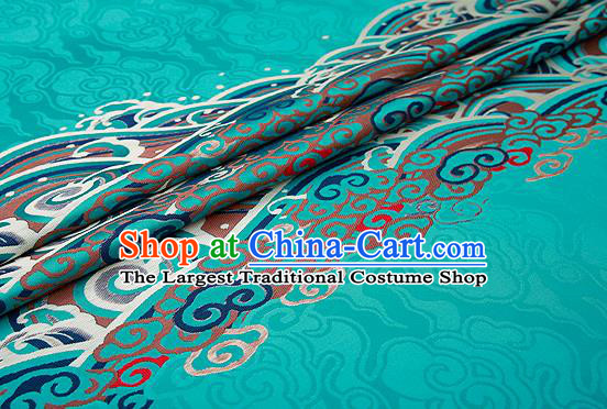 Chinese Traditional Flower Silk Fabric Brocade Embroidered Fabric Dress Material