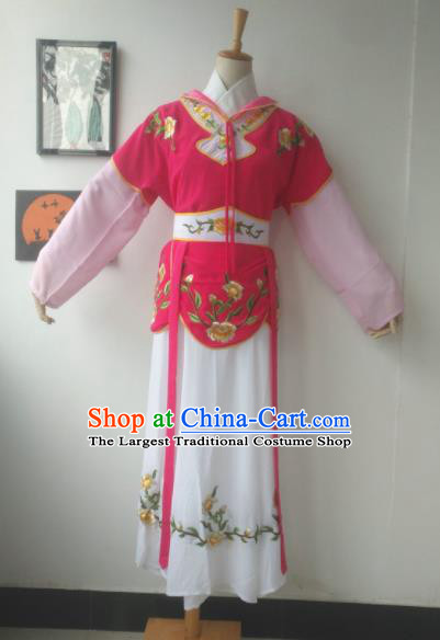 Chinese Traditional Peking Opera Mui Tsai Costumes Ancient Beijing Opera Diva Clothing for Adults
