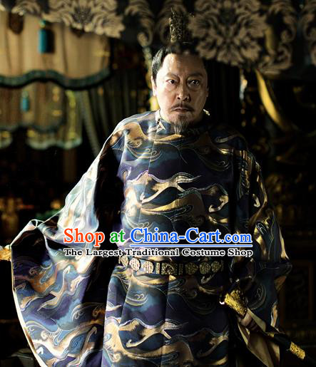 Chinese Ancient Imperator Costumes The Rise of Phoenixes Emperor Clothing for Men