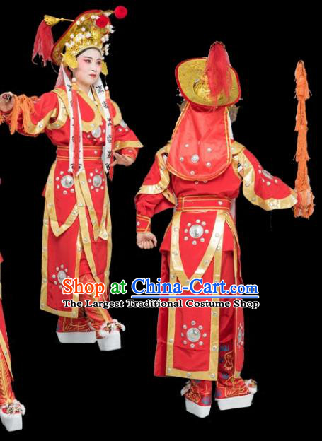 Traditional China Beijing Opera Costume Gifted Scholar Embroidered Robe and Hat Ancient Chinese Peking Opera Embroidery Clothing