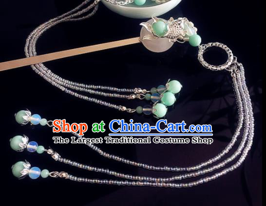 Chinese Handmade Ancient Hair Accessories Hanfu Goldfish Hairpins for Women