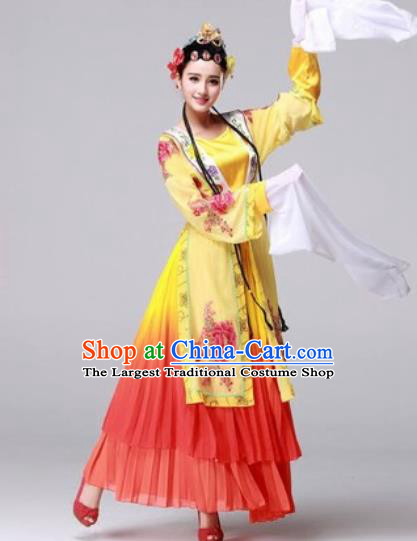 Traditional Chinese Fan Dance Folk Dance Costume Classical Yangko Dance Classical Dance Dress