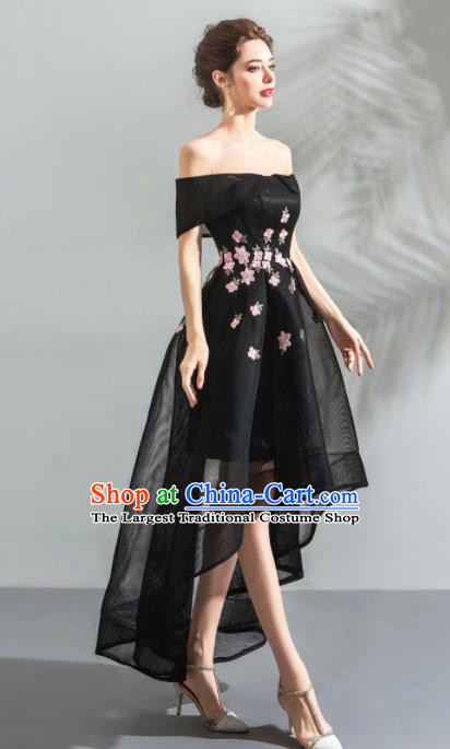 Top Grade Compere Costume Handmade Catwalks Bride Lilac Formal Dress for Women