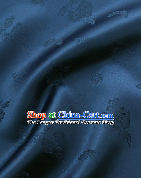 Asian Traditional Palace Style Drapery Chinese Royal Pattern Design Brocade Korean Hanbok Fabric Silk Fabric Material