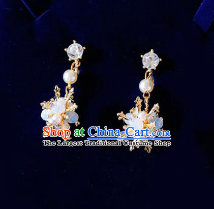 Top Grade Handmade Baroque Crystal Earrings Bride Jewelry Accessories for Women