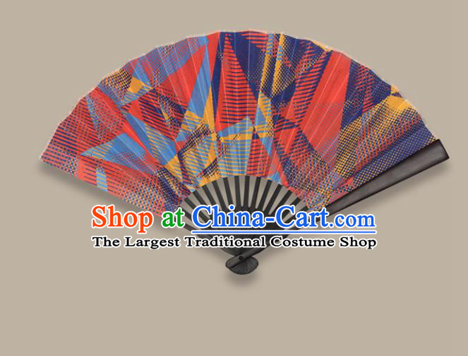 Chinese Traditional Crafts Printing Folding Fans Paper Fans Accordion Fan