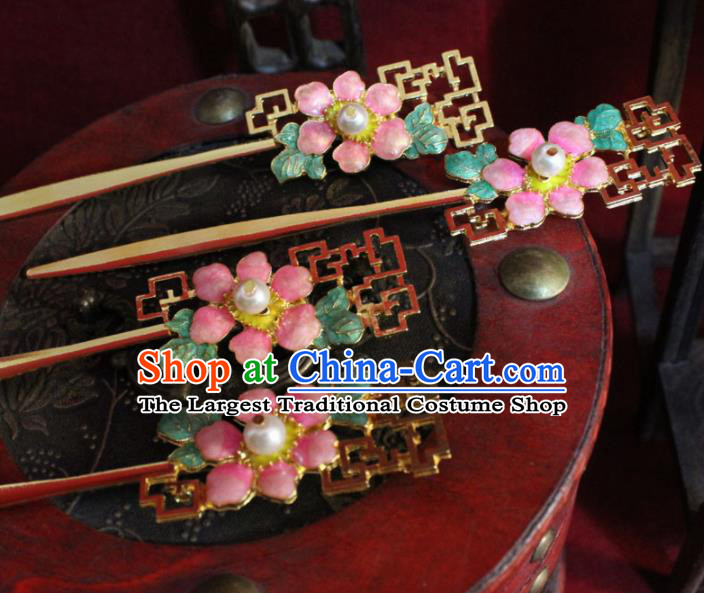 Chinese Ancient Peri Headdress Tang Dynasty Imperial Consort Phoenix Coronet Hairpins Complete Set for Women