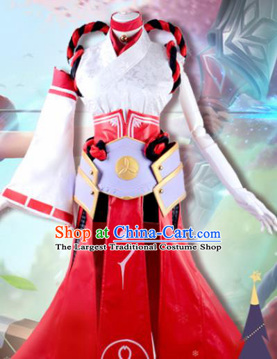 Chinese Ancient Swordswoman Costumes Female Knight Dress for Women