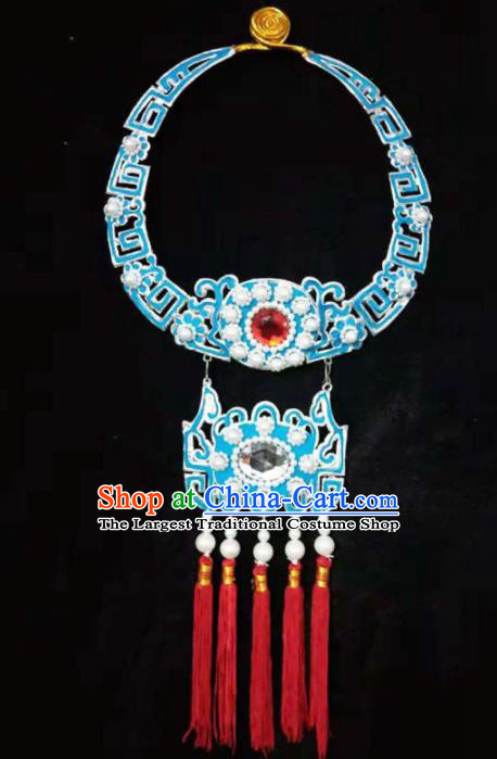 Traditional Chinese Beijing Opera Niche Accessories Ancient Prince Necklace for Men