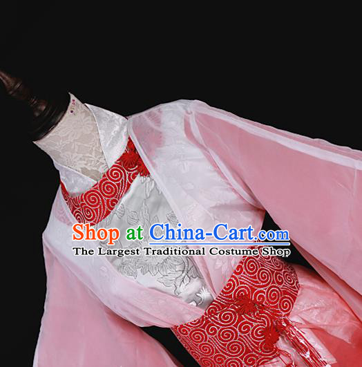Chinese Traditional Ancient Swordswoman Princess Costumes for Women