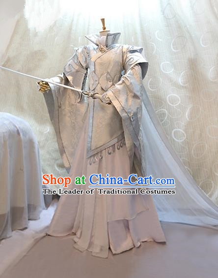 China Ancient Cosplay Swordsman Clothing Traditional Tang Dynasty Princess Dress Clothing for Women