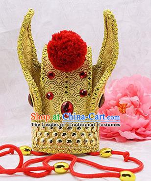 Handmade Chinese Ancient Prince Hair Accessories Hairdo Crown for Men