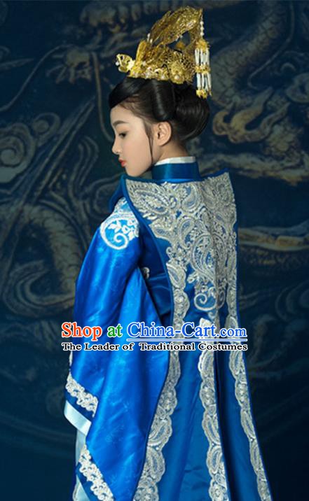 Traditional Ancient Chinese Costume Chinese Style Wedding Dress Ancient Tang Dynasty hanfu princess Clothing