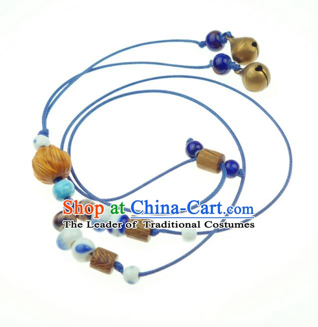 Traditional Chinese Pendant Accessories Bells Necklace for Women