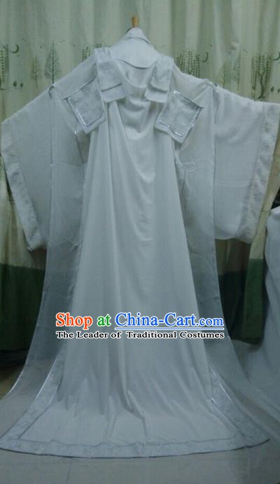 Ancient Chinese Costume hanfu Chinese Wedding Dress traditional china Cosplay Swordsman Wig Clothing Headwear