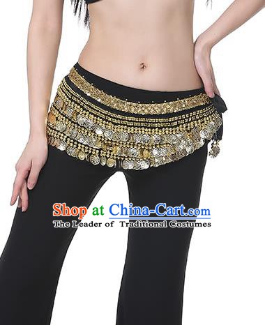 Black Waistband Asian Indian Belly Dance Waist Accessories India National Dance Belts for Women