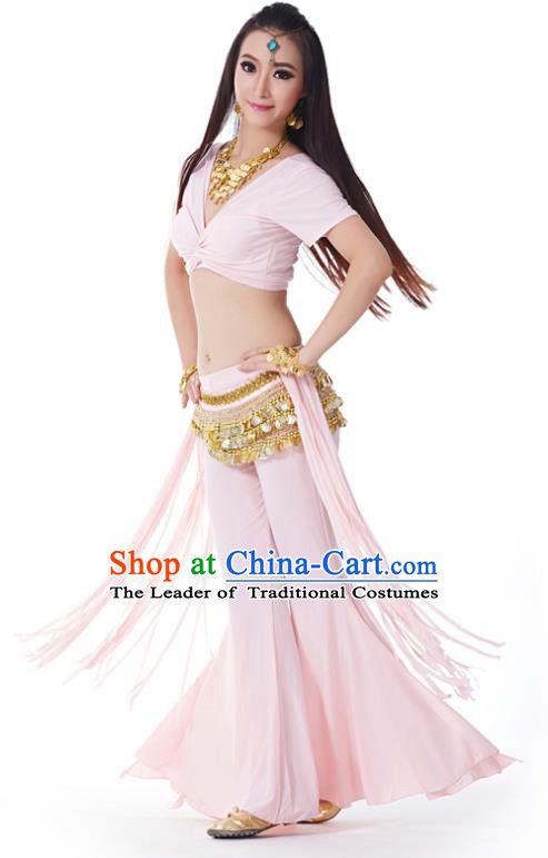 Indian Belly Dance Costume India Raks Sharki Pink Uniform Oriental Dance Clothing for Women