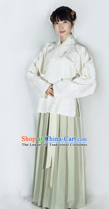 China Ancient Ming Dynasty Nobility Lady Hanfu Clothing for Women