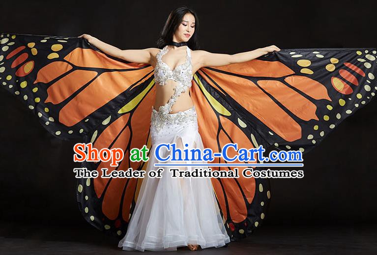 Indian Bollywood Belly Dance Props Asian India Oriental Dance Butterfly Wing for Women