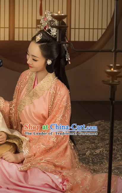 Traditional Ancient Chinese Costume Chinese Style Wedding Dress Ancient Tang Dynasty hanfu princess Clothing