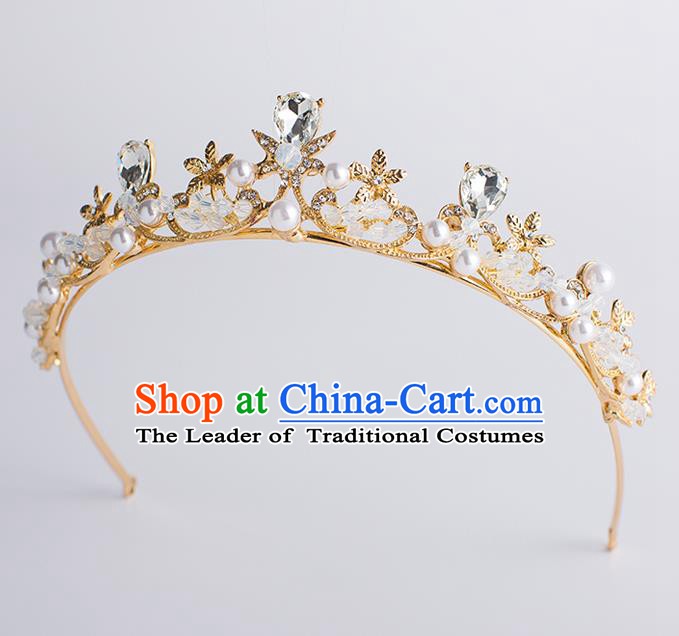 Chinese Hair Jewelry Accessories Xiuhe Suit Hairpins Headwear Headdress Hair Crown for Women