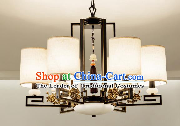 Traditional Handmade Chinese Six-Lights Hanging Lanterns Ancient Ceiling Lantern Ancient Lamp
