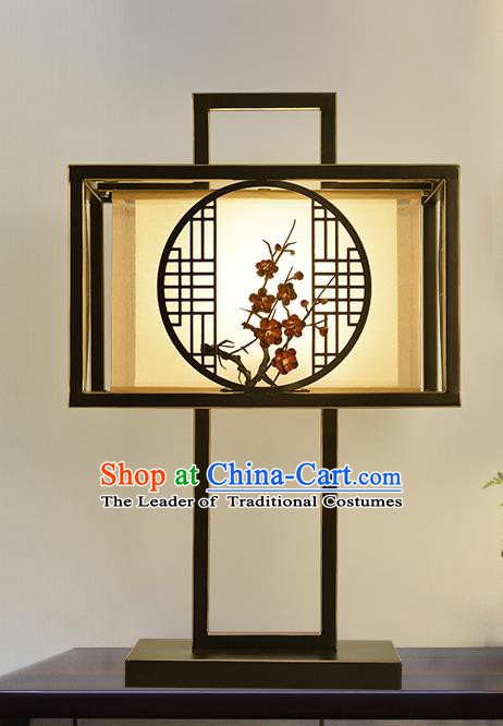 Traditional China Ancient Palace Desk Lanterns Handmade Plum Blossom Table Lantern Ancient Lamp
