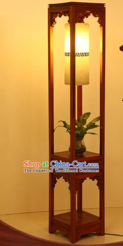 China Handmade Marble Lanterns Palace Floor Lantern Ancient Wood Lanterns Traditional Lamp