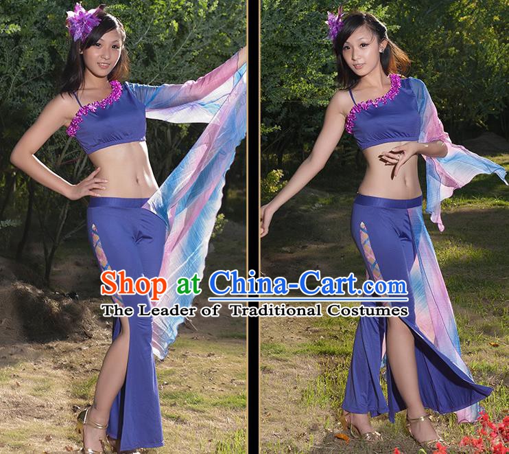 Traditional Asian Indian Belly Dance Costume Stage Performance India National Dance Dress Accessories Belts for Women