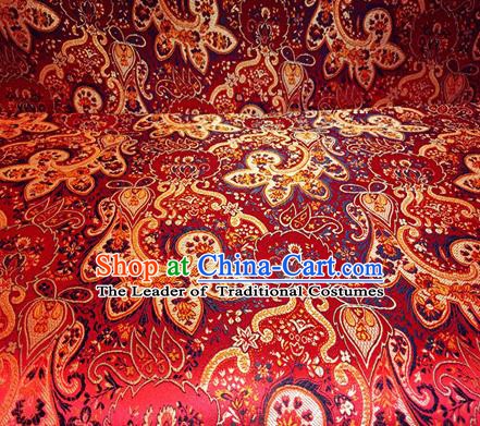 Chinese Traditional Fabric Palace Pattern Design Brocade Chinese Fabric Asian Material