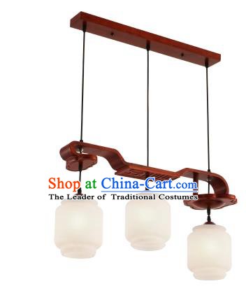 China Handmade Ceiling Lantern Traditional Ancient Wood Hanging Lamp Palace Lanterns