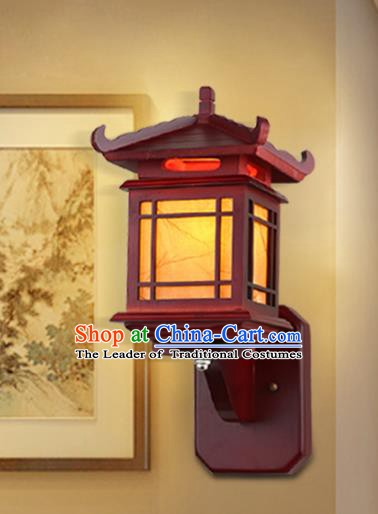 Asian China Handmade Wood Lanterns Traditional Ancient Wall Palace Lantern