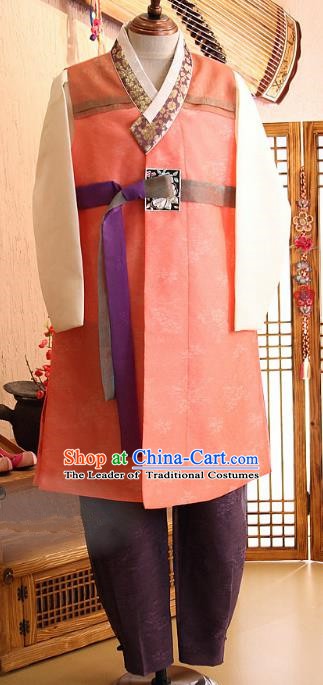 Asian Korean Traditional Palace Male Hanbok Clothing Ancient Bridegroom Korean Costume for Men