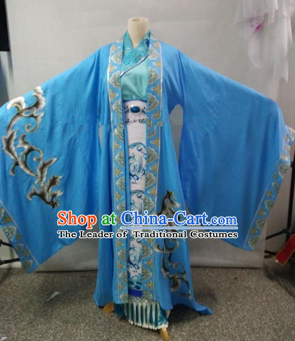 Traditional China Beijing Opera Empress Dress Chinese Peking Opera Diva Embroidered Costume