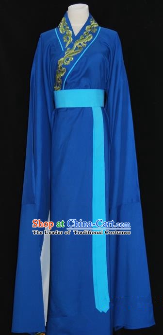 Traditional Chinese Beijing Opera Scholar Robe Costume Peking Opera Young Men Clothing for Adults