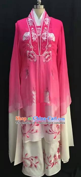 Traditional Chinese Beijing Opera Costume Professional Peking Opera Diva Pink Dress