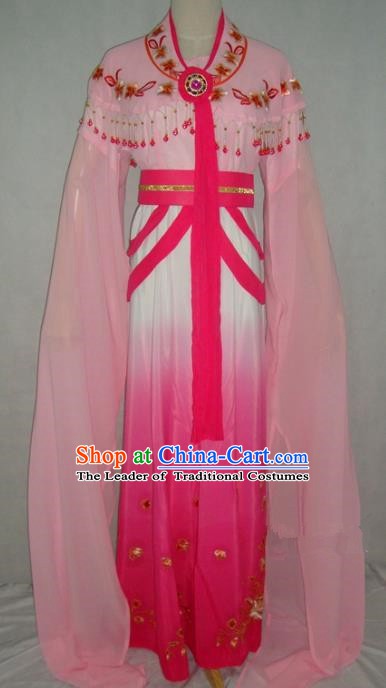 Top Grade Chinese Beijing Opera Princess Costume China Professional Peking Opera Pink Dress