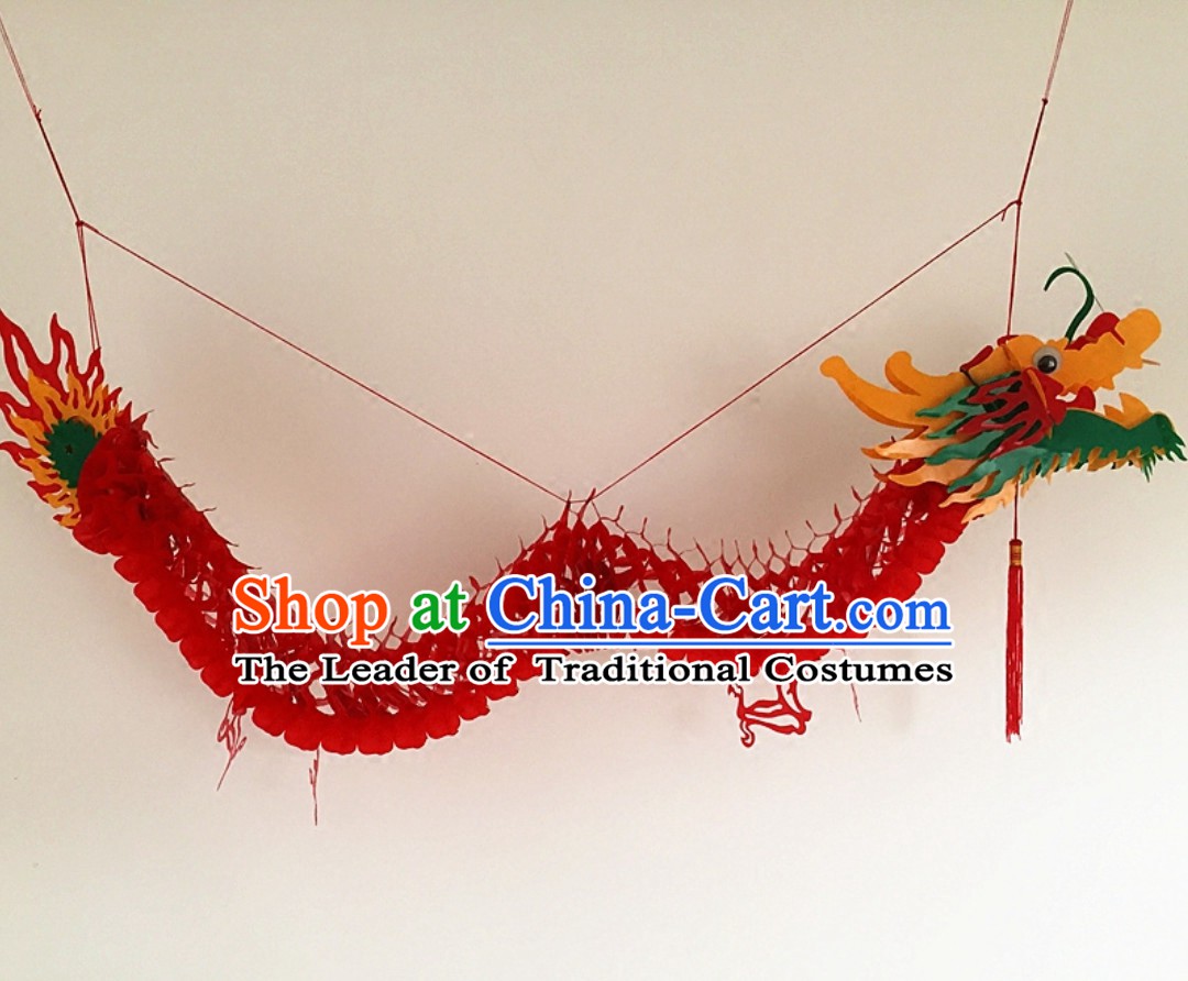 Long Chinese Dragon Arts for Hanging on the Ceiling