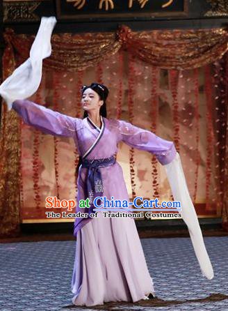 Chinese Han Dynasty Beauty Li Hanfu Dress Ancient Imperial Consort Replica Costume for Women