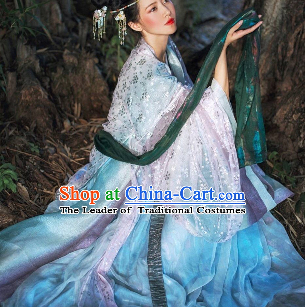 Top Traditional Hanfu Dress Clothing Daxiushan Formal Wear of Royal Chinese Women