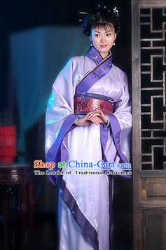 Chinese Ancient Han Dynasty Imperial Concubine Hanfu Dress Replica Costume for Women