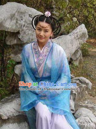 Chinese Ancient Tang Dynasty Princess Palace Lady Hanfu Dress Replica Costume for Women